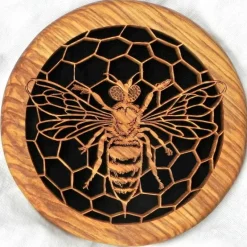 Bee on a Comb - Greetings Card