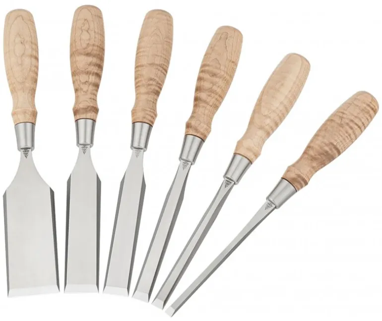 Blue Spruce Optima Bench Chisels - Set of 6