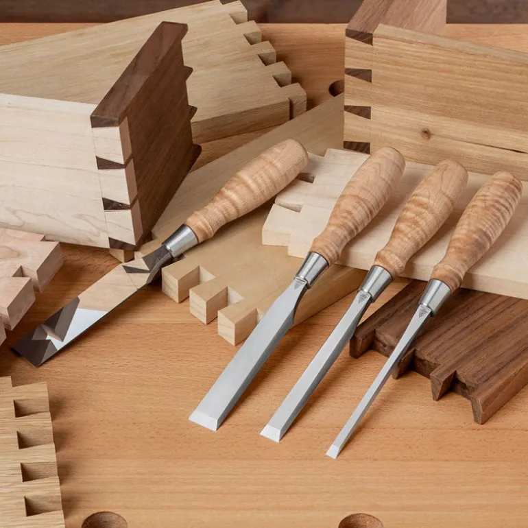 Blue Spruce Optima Bench Chisels - Set of 6