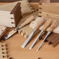 Blue Spruce Optima Bench Chisels - Set of 9