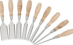 Blue Spruce Optima Bench Chisels - Set of 9