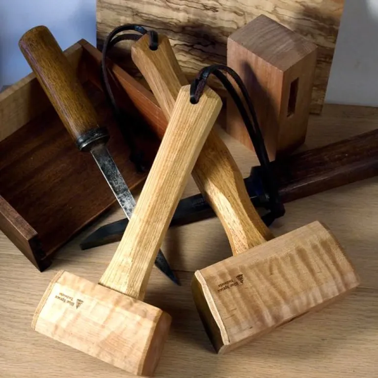 Blue Spruce Rectangular Mallet