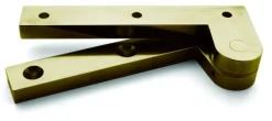 Brusso Brass Offset Pivot Hinge L-19