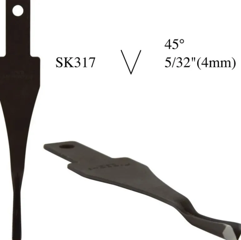 Flexcut 45-degree Interchangeable V-Tools (45°)