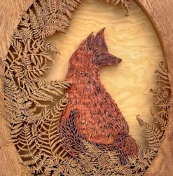 Fur & Ferns - Greetings Card