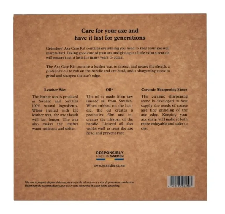 Gransfors Bruk Care Kit