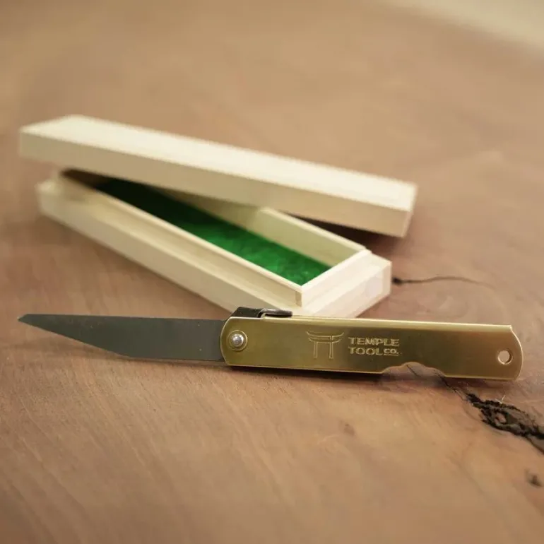 Japanese Higonokami Single-Bevel Marking Knife