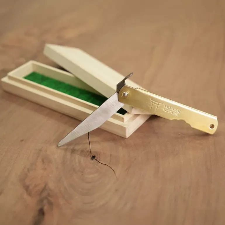 Japanese Higonokami Single-Bevel Marking Knife