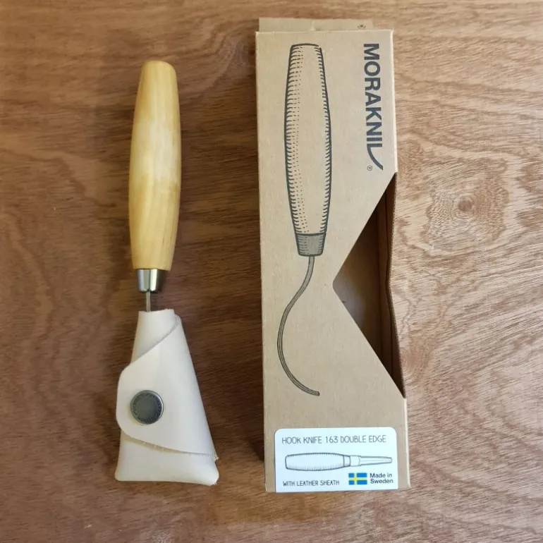 MoraKniv Double Edge Spoon / Hook Knife Open Curve - 163