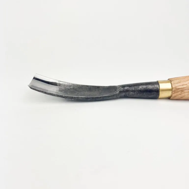 Oscar Rush Long Bent Gouge - medium sweep - 25/35/45mm