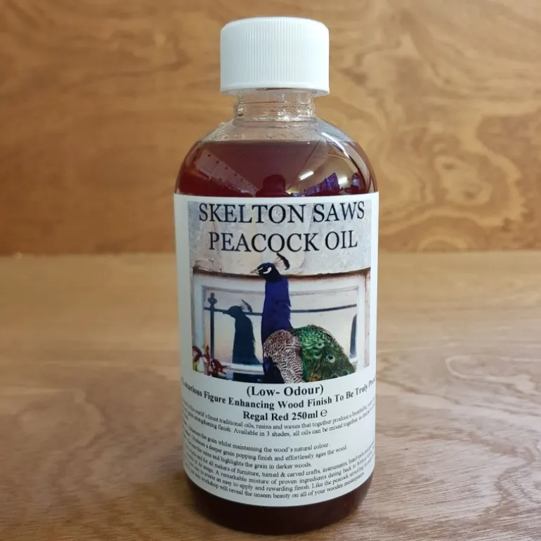 Peacock Oil (Low Odour) - Regal Red - 250ml