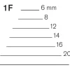 Pfeil Fishtail Chisel - Series 1F