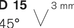 Pfeil Medium Sized Tools - V Tools