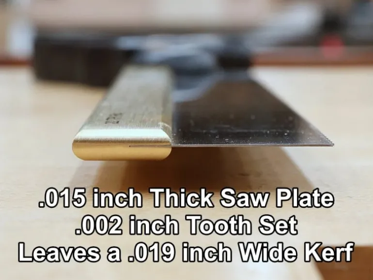Rob Cosman 3/4 Joinery Crosscut Saw