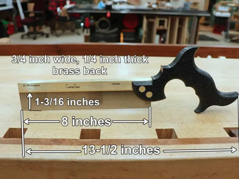 Rob Cosman 3/4 Joinery Crosscut Saw