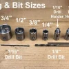 Rob Cosman Wood Hinge Drill Kit - Imperial