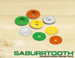 Saburrtooth 2'' (50mm) Flat Faced Shaping Wheel