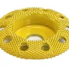 Saburrtooth 2'' (50mm) Flat Faced Shaping Wheel with Holes